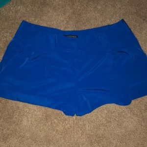 Express deep blue shorts